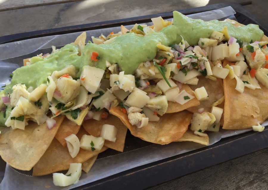 Ceviche Nachos