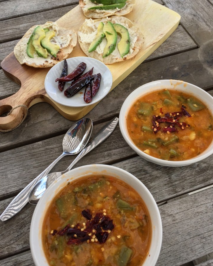 Fava Bean Soup with&nbsp;Nopalitos