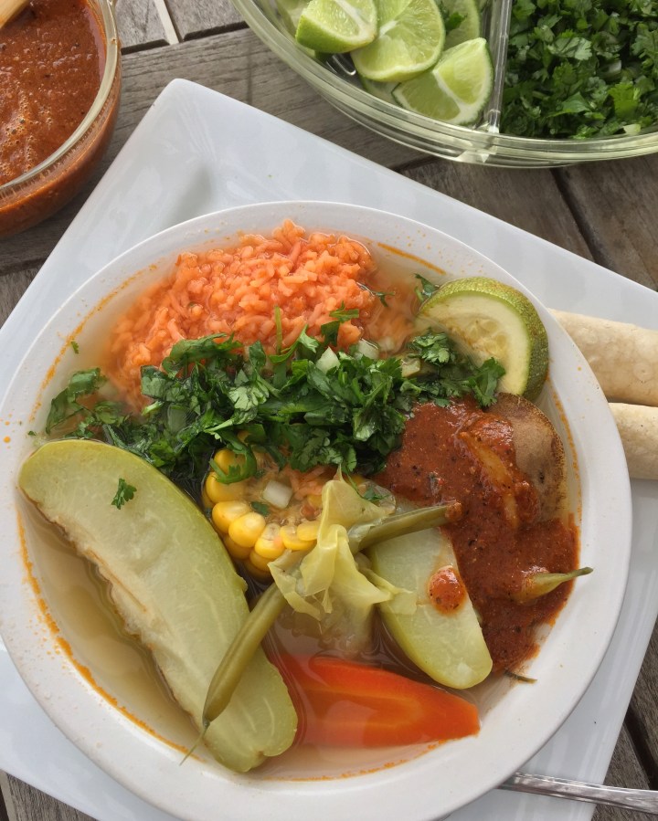 Rustic Mexican Vegetable&nbsp;Soup