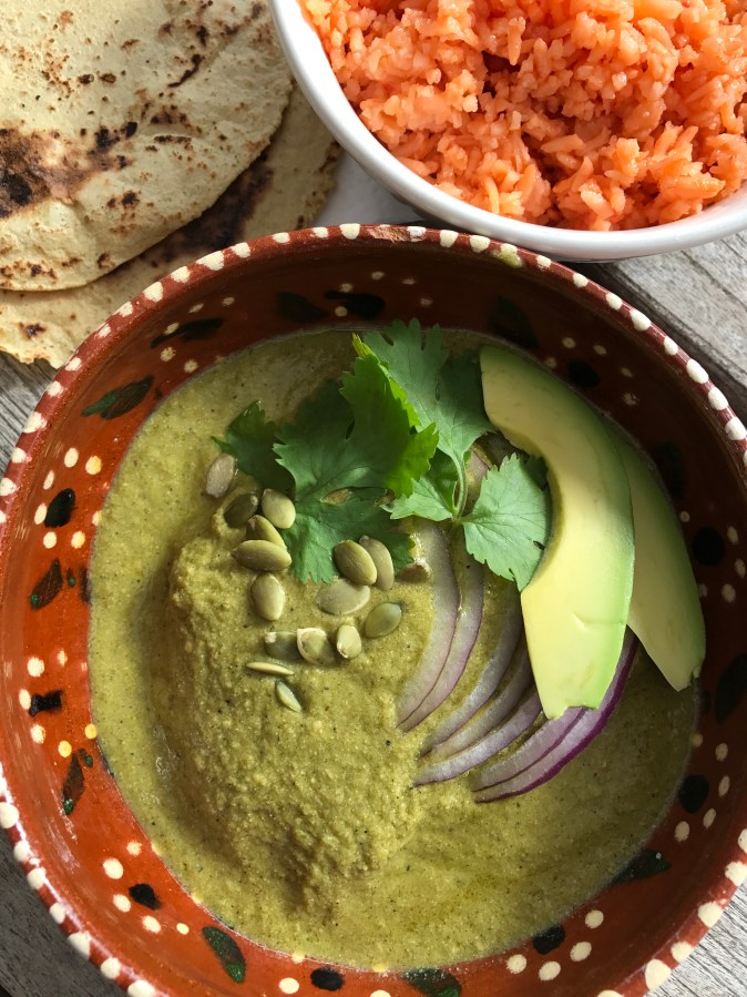 Vegan Mole Verde
