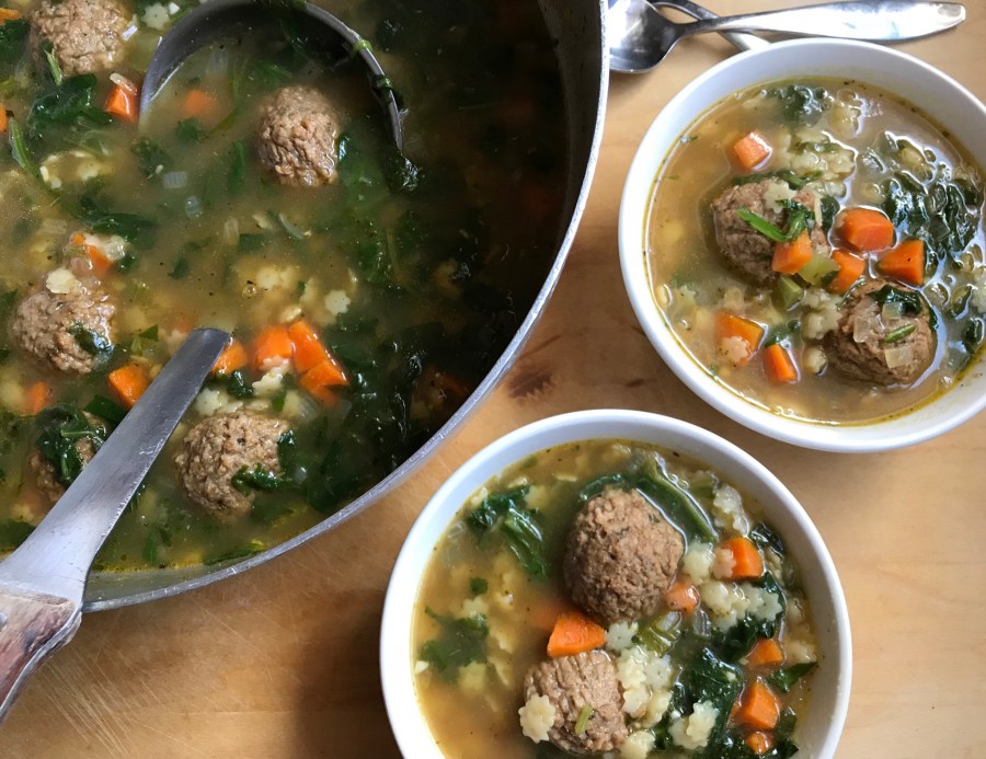 Vegan Italian Wedding&nbsp;Soup